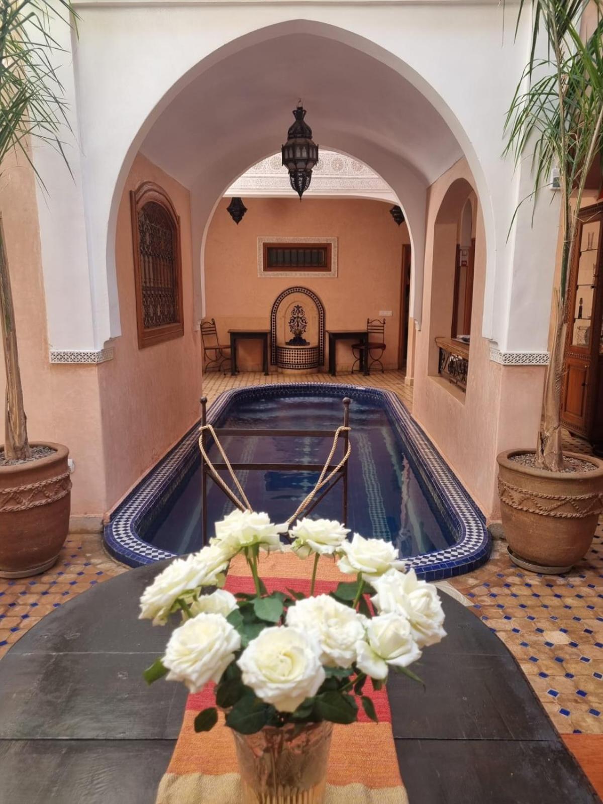 Riad Arbre Bleu Marrakesch Exterior foto
